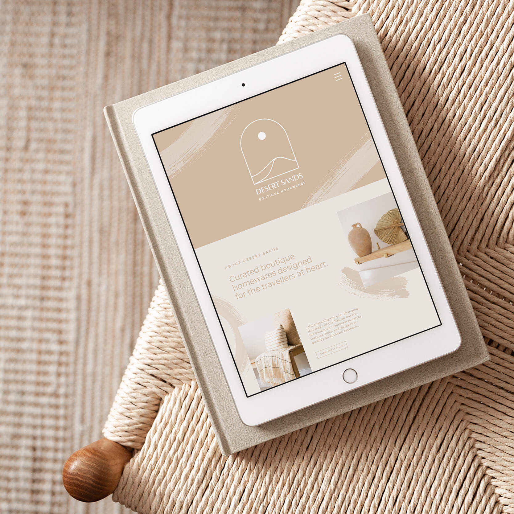 Desert Sands Branded Website Design